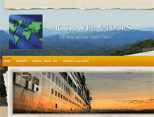 Tablet Screenshot of jmctravelandtours.com